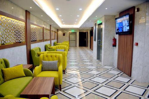 Χώρος καθιστικού στο Salsbil Almasi Hotel