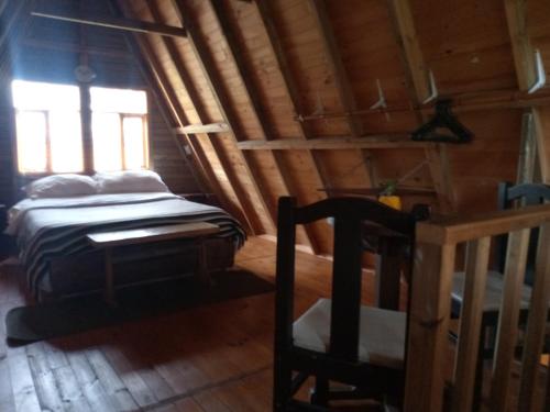 Chalets Amareloにあるベッド
