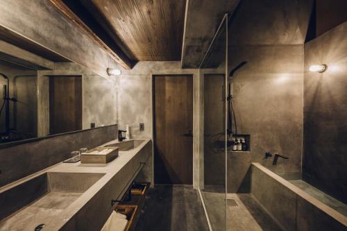 Vannituba majutusasutuses Meguru House Kyoto