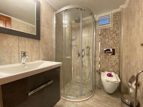 Phòng tắm tại Villa Diana