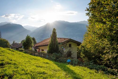 Naturlandschaft in der Nähe des Chalets
