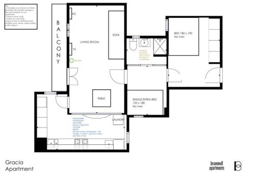 Brummell Apartments Gracia photo 23