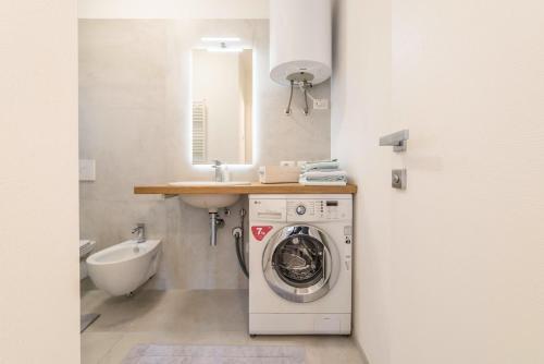 Ένα μπάνιο στο Comfort Appartamento Le Cementine