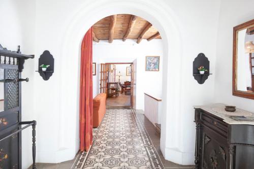 Η κουζίνα ή μικρή κουζίνα στο La casona de Aguafría