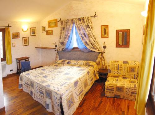 Postel nebo postele na pokoji v ubytování B&B Ai Glicini - Castelli Romani