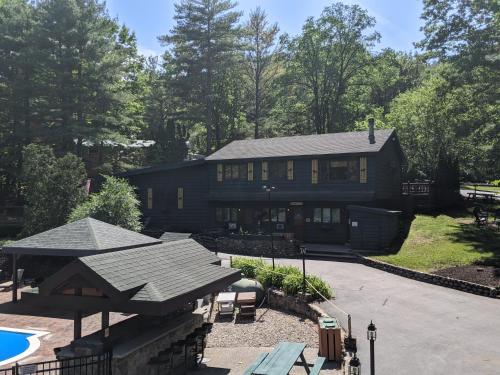 Das Gebäude in dem sich das Motel befindet