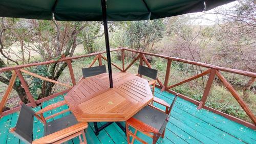 Balcone o terrazza di Greenwood safari camp