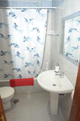Kúpeľňa v ubytovaní Habitación Malaga centro