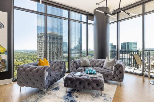 Impeccable Buckhead Panoramic Cityscape