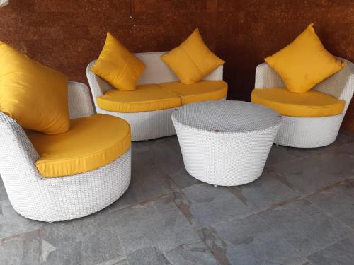 Posezení v ubytování D Wayfarer Inn Resort