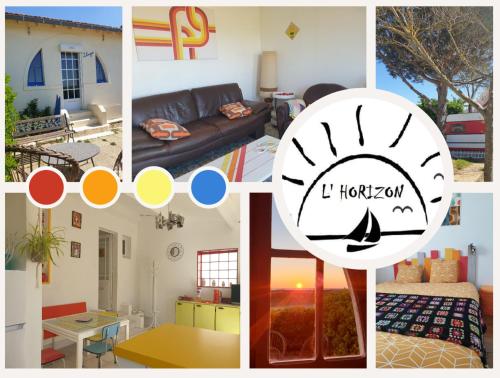 Horizon, en bord de plage