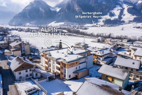 
Alpin Apartments im Winter
