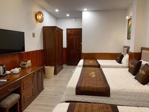 TV/trung tâm giải trí tại Hào Hoa Hotel Kon Tum