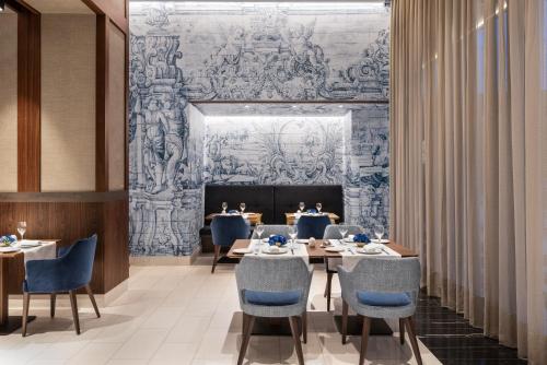 Гостиная зона в Eurostars Universal Lisboa