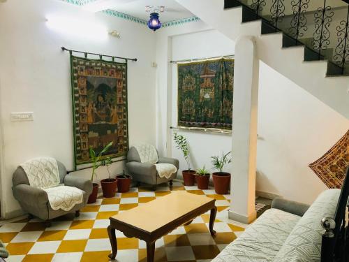 Χώρος καθιστικού στο Full View Villa
