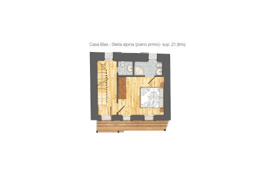 Plano de Albergo Diffuso Polcenigo Casa Blas