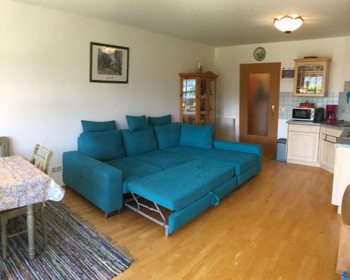Dapur atau dapur kecil di Ferienwohnung-Rottachseeblick