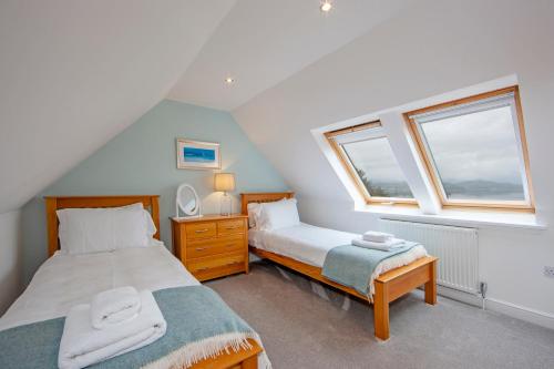 Krevet ili kreveti u jedinici u objektu Seabank Lodge