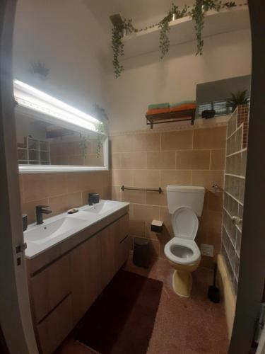 Et badeværelse på Casa Mestre