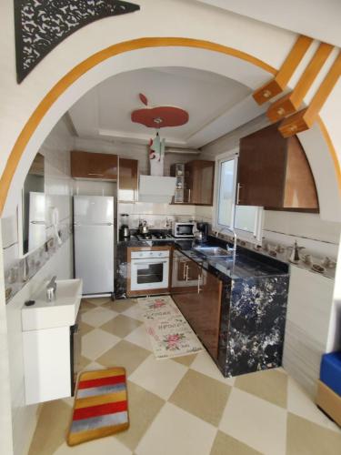 Una cocina o cocineta en House Viola