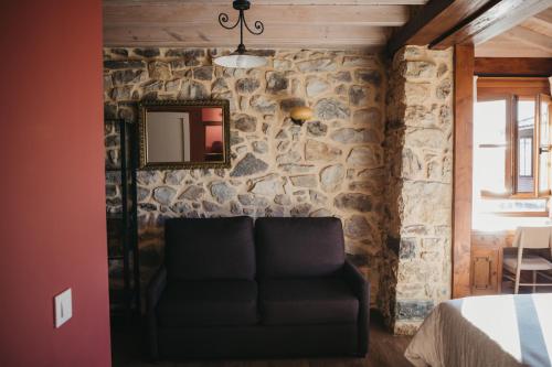 Posezení v ubytování Casa Rosales ( Posada Rural)