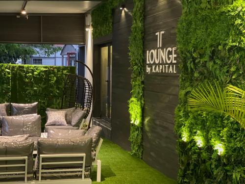 Posezení v ubytování Hotel Kapital