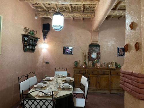 Zona de estar de Riad Paradise of Silence