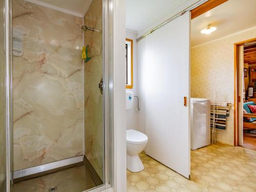 Een badkamer bij Green Gables - Raetihi Holiday Home