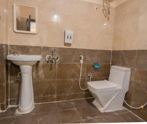 Koupelna v ubytování Hotel Iris Atnest Madhapur - A Business Hotel