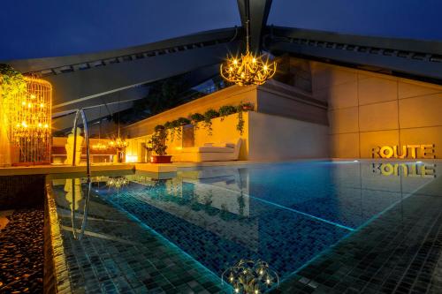 Kolam renang di atau dekat dengan Hotel Éclat Beijing