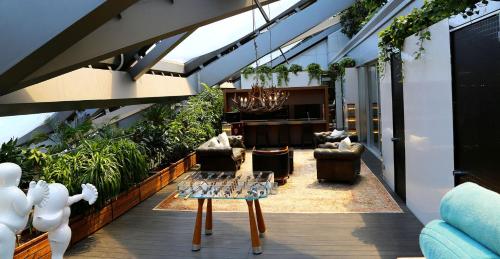 Ruang duduk di Hotel Éclat Beijing