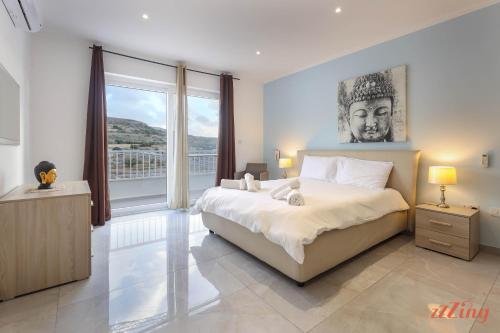 Gallery image of Seafront Penthouse w unobstructed Sea Views in Mellieħa