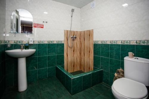 Koupelna v ubytování Guest House Iaraji