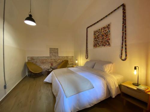 Postel nebo postele na pokoji v ubytování Viajero CDMX Centro Hostel