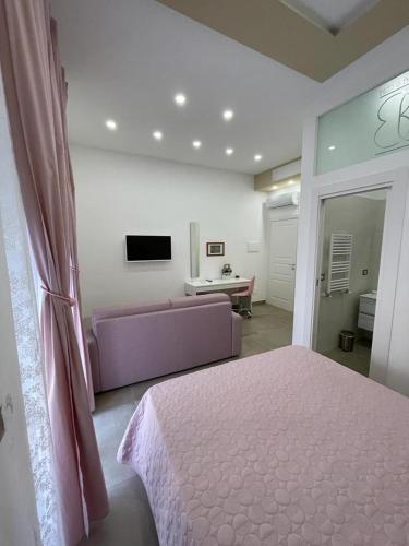 Μια τηλεόραση ή/και κέντρο ψυχαγωγίας στο B&B 80056 Ercolano