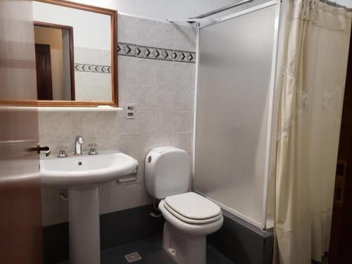 Ванная комната в Hotel Bahía