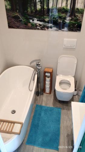 Kúpeľňa v ubytovaní Apartament z Klasą - Gorajówka