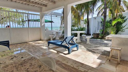 Balkón nebo terasa v ubytování Casa Maya Playa El Yaque