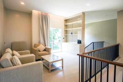 Posezení v ubytování SeaRidge Hua Hin Resort & Poolvilla