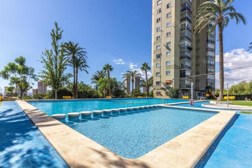 Bassein majutusasutuses Amazing Benidorm Views 2BR Flat - Pool - Parking või selle lähedal