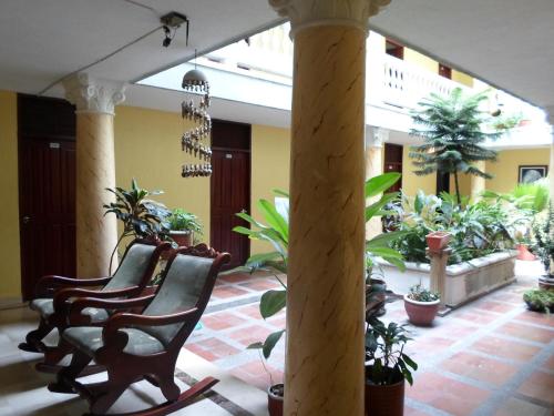 Hotel Colonial Innにあるシーティングエリア