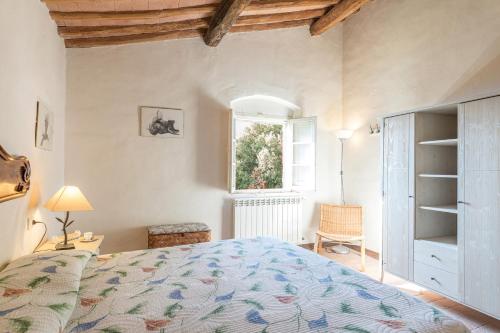Postel nebo postele na pokoji v ubytování Villa Linchiano