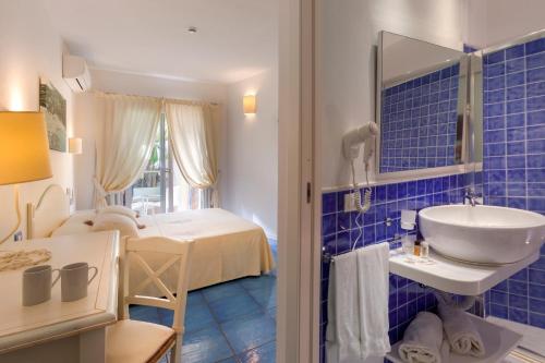 Kúpeľňa v ubytovaní Janas Hotel