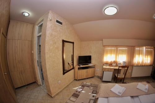 TV a/nebo společenská místnost v ubytování Apartmani Zecevic Niksic
