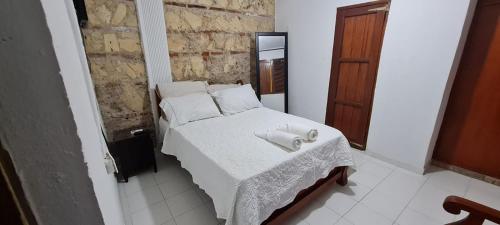 Postel nebo postele na pokoji v ubytování Casa Francia