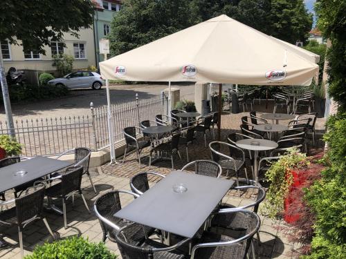Restaurace v ubytování Hotel Garni Promenade