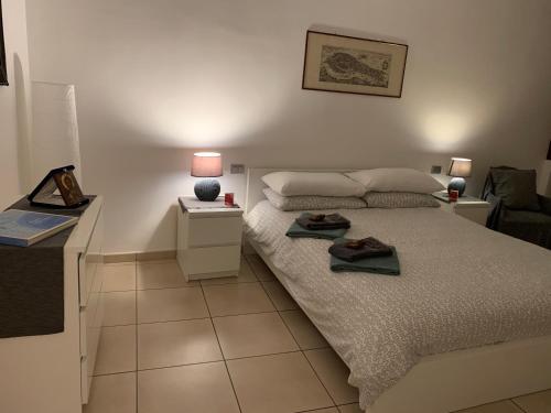Posteľ alebo postele v izbe v ubytovaní Ca Giacomo - lovely apartment in the historic center of Venice