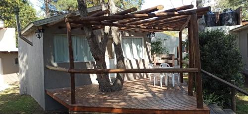 Kawasan patio atau luaran di Complejo Reliqua Dunamar Claromeco