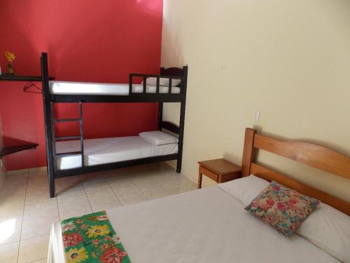Postel nebo postele na pokoji v ubytování Águas Vivas Hotel Fazenda