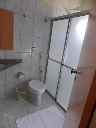 Kylpyhuone majoituspaikassa Águas Vivas Hotel Fazenda